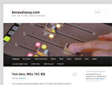 Tablet Screenshot of borauslusoy.com